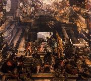 Giovanni Antonio Fumiani Martyrdom and Glory of St Pantaleon France oil painting artist